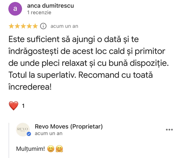 Recenzie membru REVO Moves